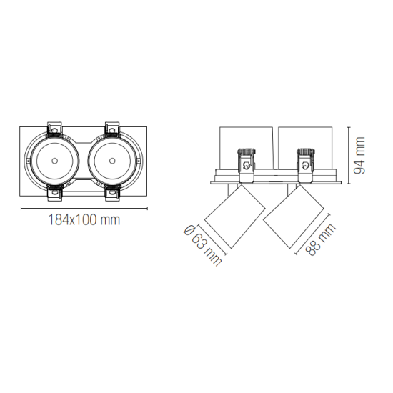 Incassi Lampade da soffitto Led Miglior prezzo on line Luce&Luci Roma Tuscolana