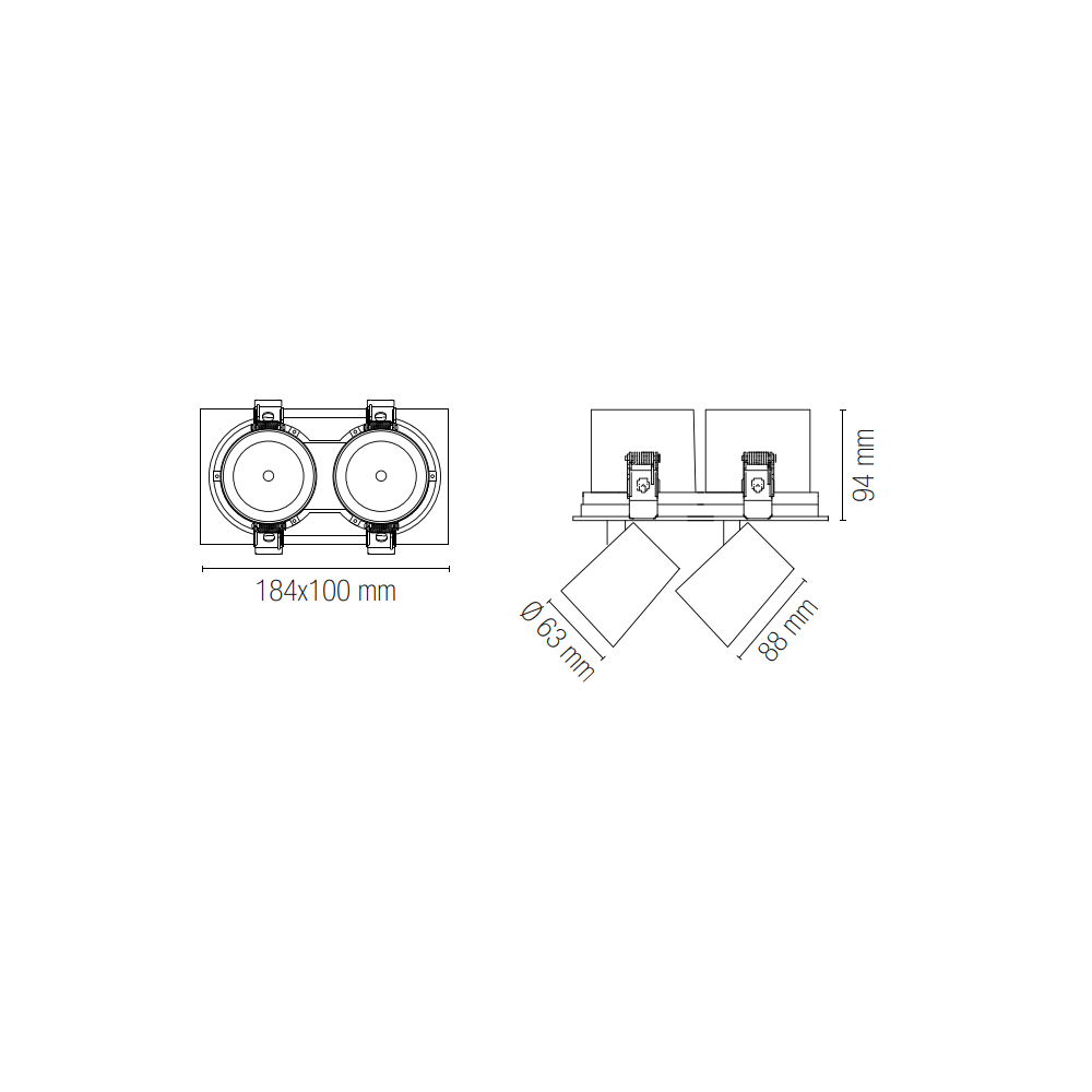 Incassi Lampade da soffitto Led Miglior prezzo on line Luce&Luci Roma Tuscolana