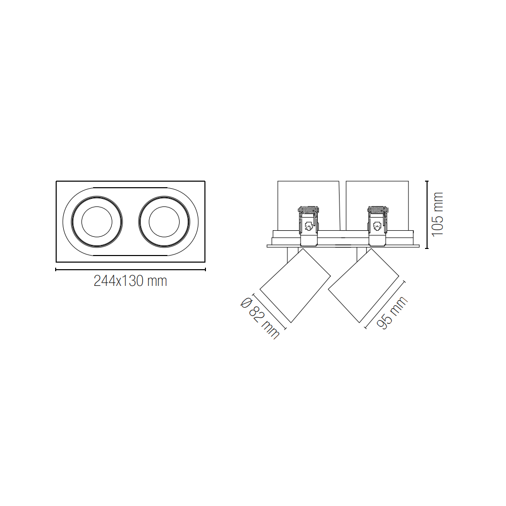 Incassi  Lampade da soffitto Led Miglior prezzo on line Luce&Luci Roma Tuscolana