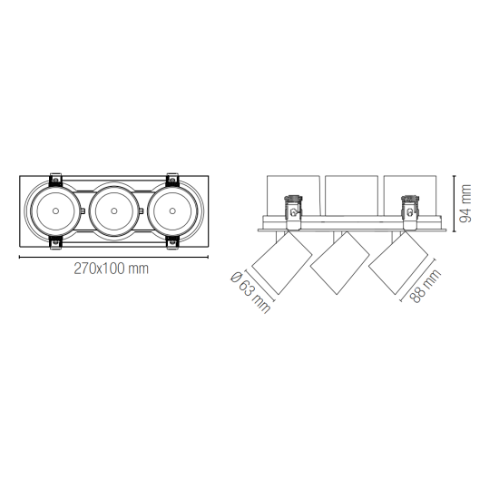 Incassi Lampade da soffitto Led Miglior prezzo on line Luce&Luci Roma Tuscolana