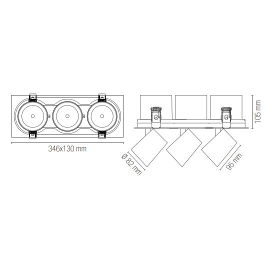 Incassi Lampade da soffitto Led Miglior prezzo on line Luce&Luci Roma Tuscolana