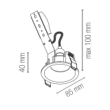 Incassi Lampade da soffitto Led Miglior prezzo on line Luce&Luci Roma Tuscolana