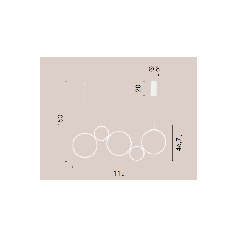 Sospensione Lampadari Lampade da soffitto Led Miglior prezzo on line Luce&Luci Roma Tuscolana