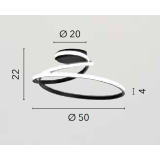 Plafoniera Lampade da soffitto Led Miglior prezzo on line Luce&Luci Roma Tuscolana
