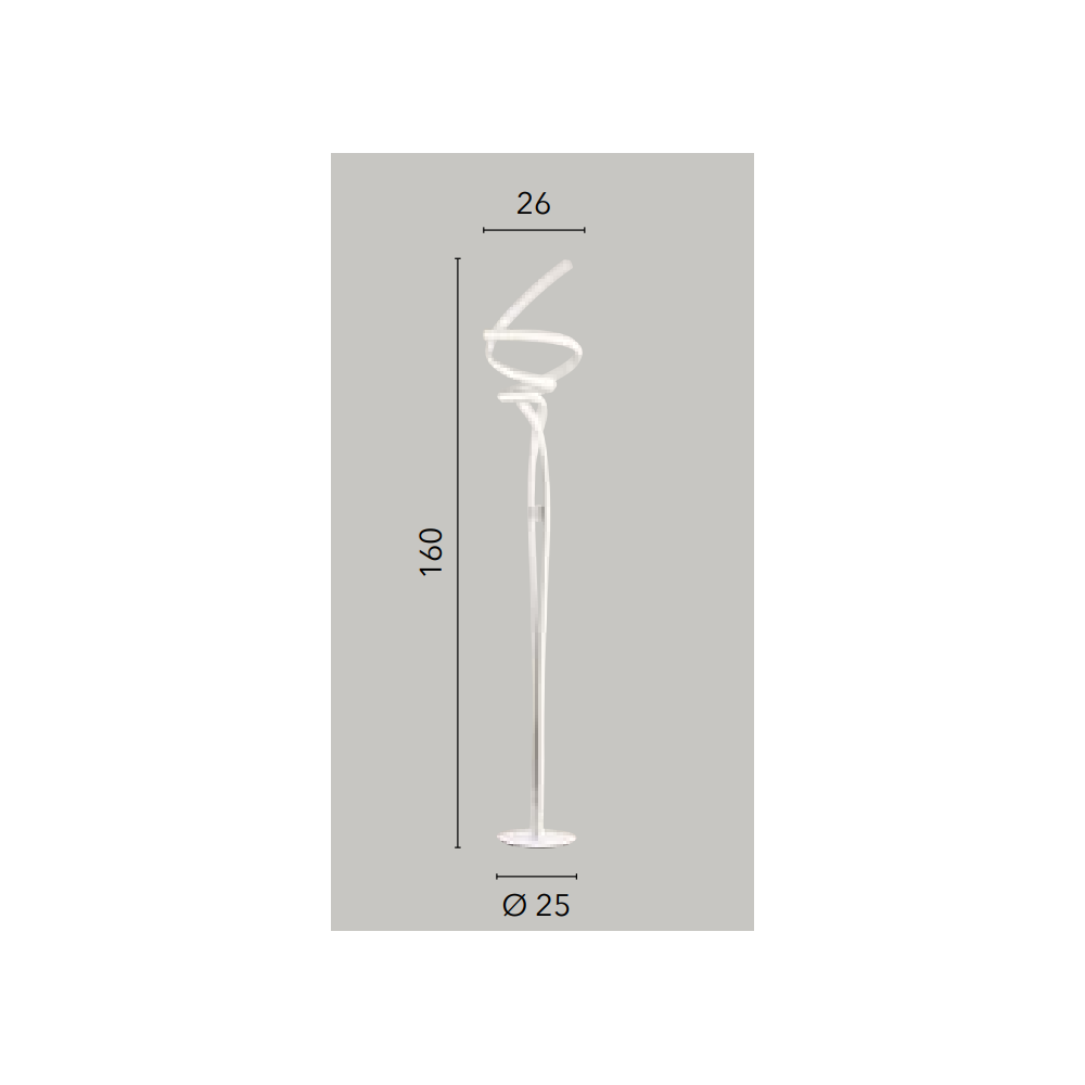 Piantana Lampade da terra Led Miglior prezzo on line Luce&Luci Roma Tuscolana