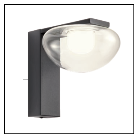 Ecommerce illuminazione casa - Vendita Applique Moderna Sfere Oro E Nera Online Al Miglior Prezzo