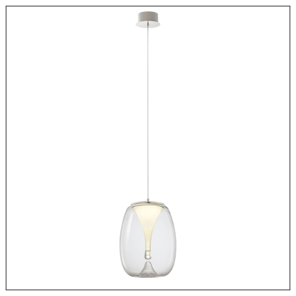 Ecommerce illuminazione casa - Vendita Sospensione Vetro Drop Redo Online Al Miglior Prezzo