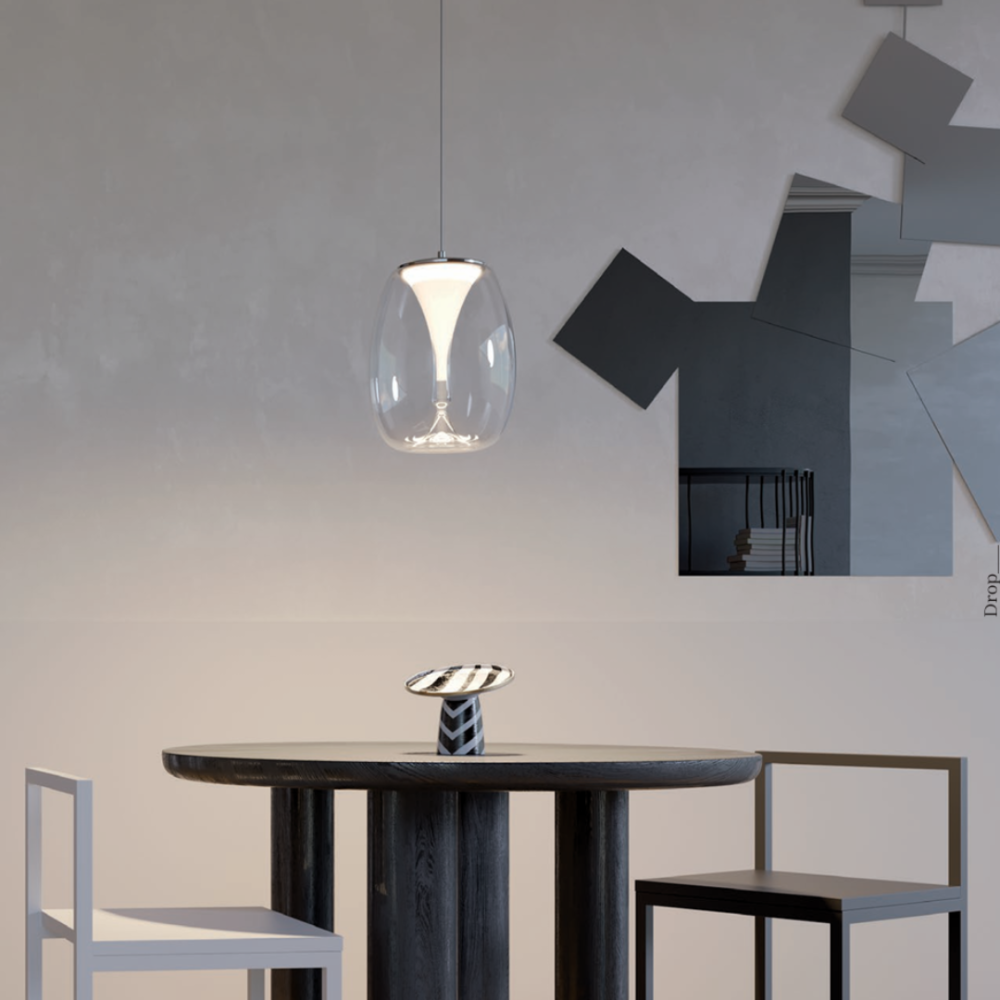 Ecommerce illuminazione casa - Vendita Sospensione Vetro Drop Redo Online Al Miglior Prezzo