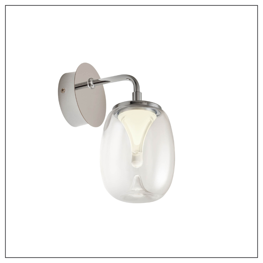 Ecommerce illuminazione casa - Vendita Applique Vetro Drop Redo Online Al Miglior Prezzo