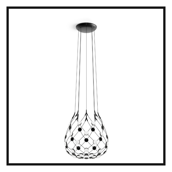 Ecommerce illuminazione casa - Vendita Sospensione Mesh Luceplan Online Al Miglior Prezzo