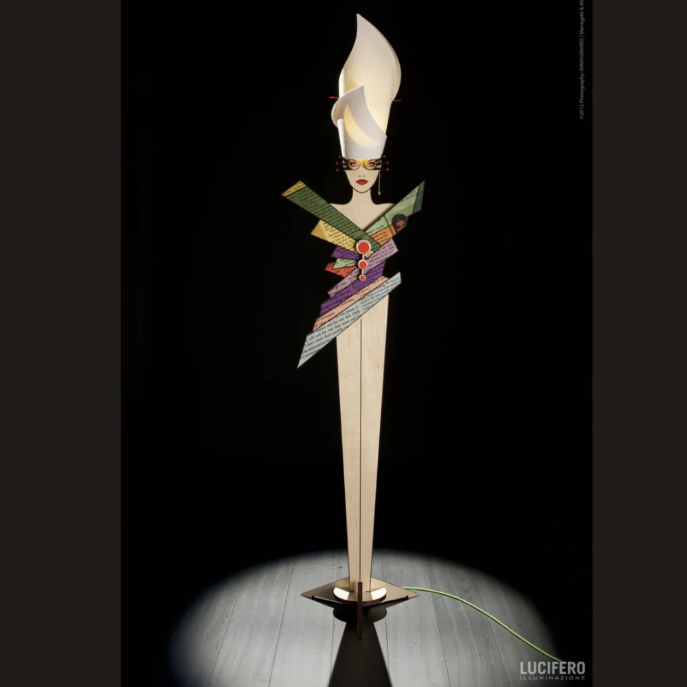 Ecommerce illuminazione casa - Vendita Lampada Da Terra Brenda Lucifero Online Al Miglior Prezzo