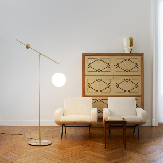 Ecommerce illuminazione casa - Vendita Malamata Lampada da Terra Luceplan Online Al Miglior Prezzo