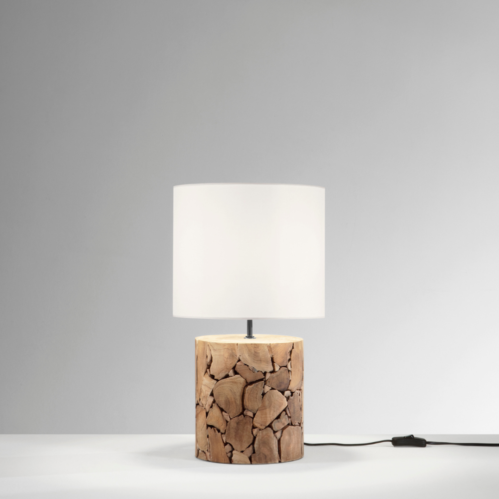 Negozio Illuminotecnica Roma – Vendita Lampada da appoggio Lume Legno Online Al Miglior Prezzo