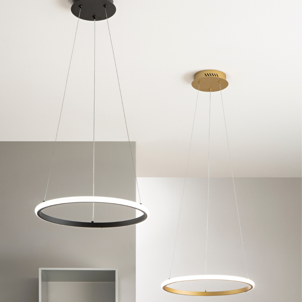 Ecommerce illuminazione casa - Vendita Sospensione Anelli Led Online Al Miglior Prezzo