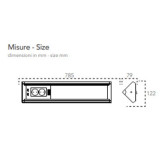 Barra Sotto pensile Led al miglior prezzo on line Luce&Luci Roma Tuscolana