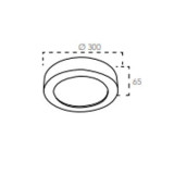 Negozio Illuminotecnica Roma – Vendita  Plafoniera Gesso Verniciabile Online Al Miglior Prezzo