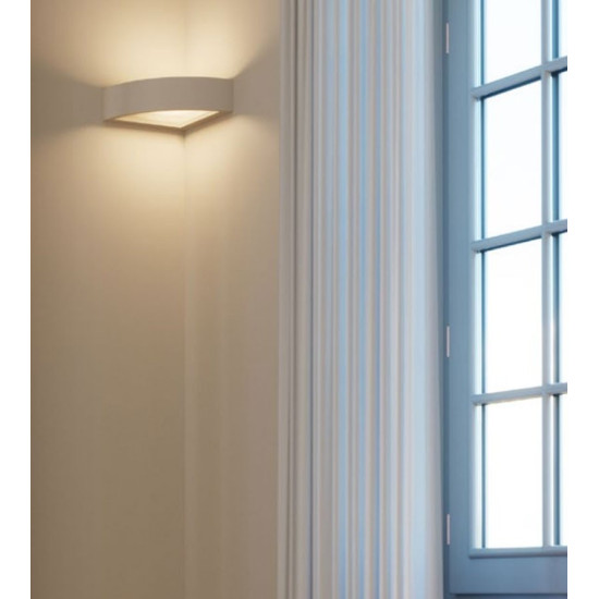 Negozio Illuminotecnica Roma – Vendita Applique Angolare Gesso Verniciabile Online Al Miglior Prezzo