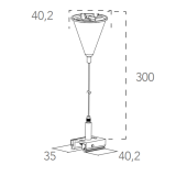 Binario Adattatore trifase Lampade da soffitto  Miglior prezzo on line   Luce&Luci Roma Tuscolana