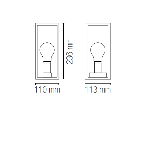 Applique Lampade da parete Esterno Miglior prezzo on line Luce&Luci Roma Tuscolana